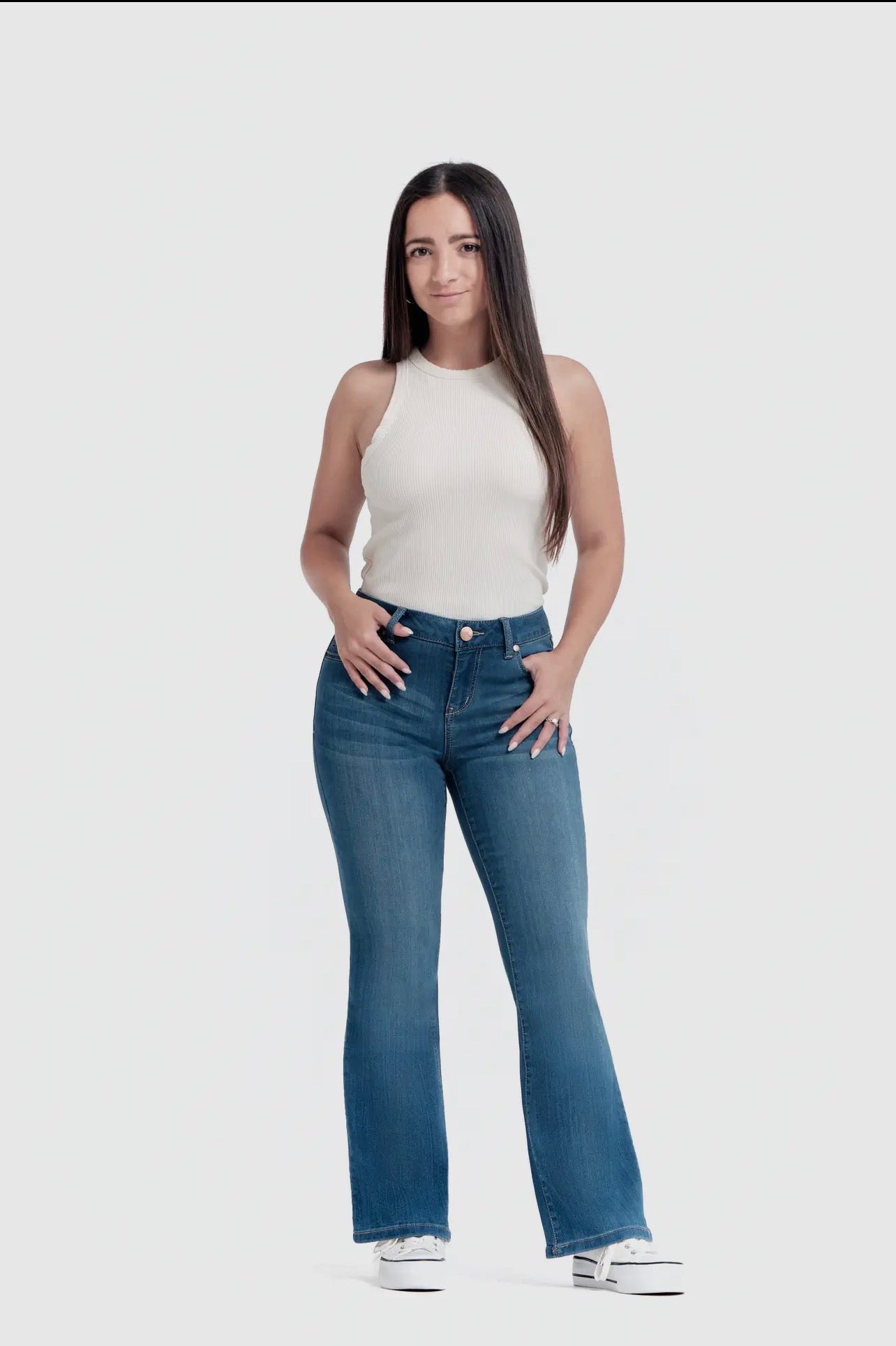 Petite Slim Bootcut Jeans by 1822 Denim