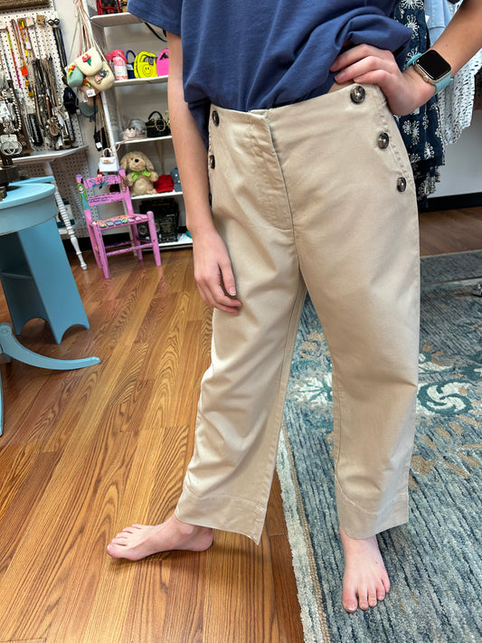 May - Khaki Twill Sailor Pants