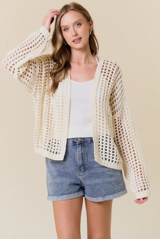 Crochet Cardigan - All About Me Boutique