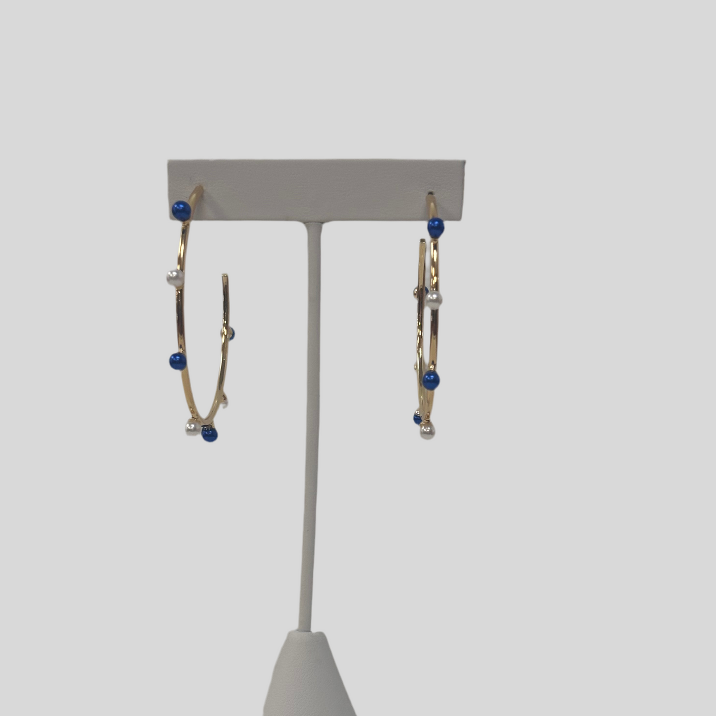 Michelle McDowell Blue & White Game Day Earrings - 9 Styles