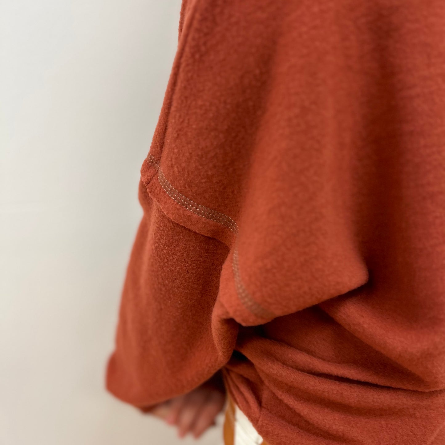 GG - Contrast Stitched Brushed Knit Top (JKA)