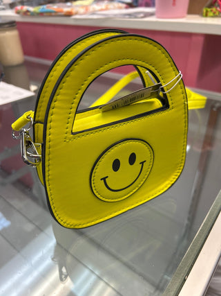 MB - Mini Neon Smiley Handbags - All About Me Boutique