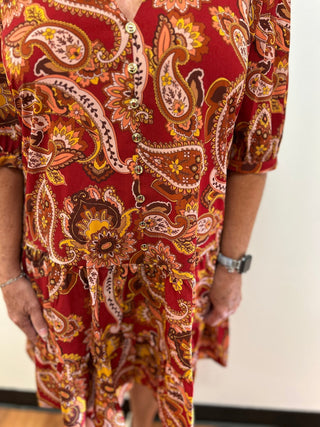 Pretty Paisley Dress - All About Me Boutique