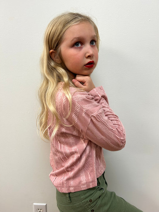 Hayden Girls Slightly Oversized Crop Top