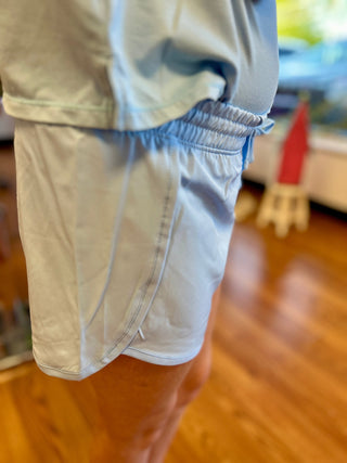 90 Degree by Reflex Girls' Active Woven Running Shorts with Built - In Liner - All About Me Boutique