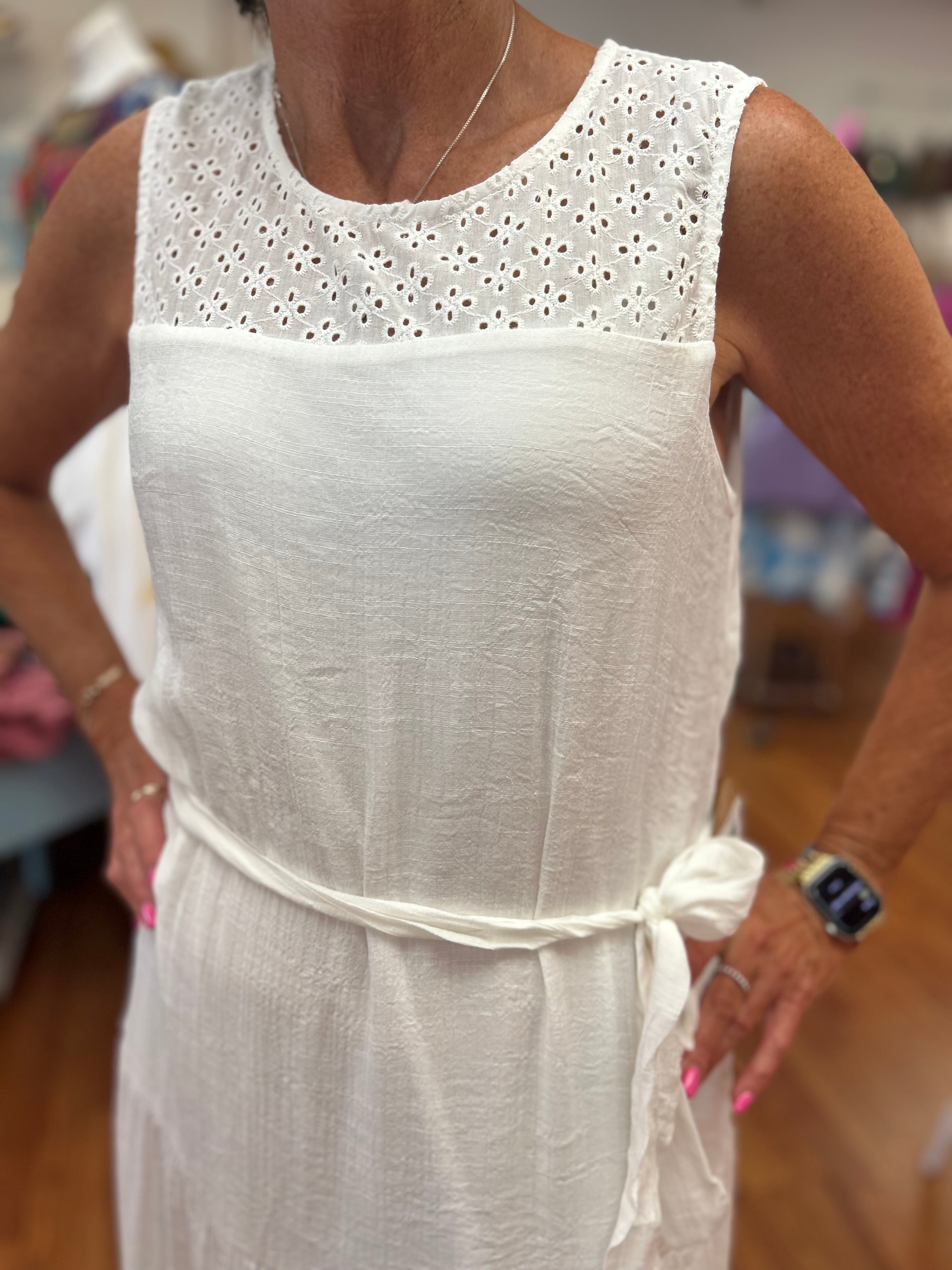 Graceful Ivory Dress