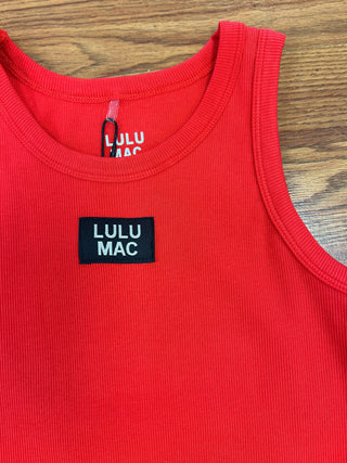 Lulu Mac Girls Red Tank