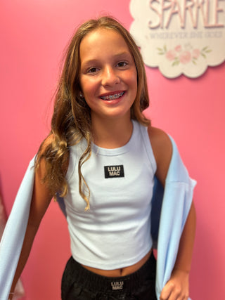 Lulu Mac Girls Light Blue Tank