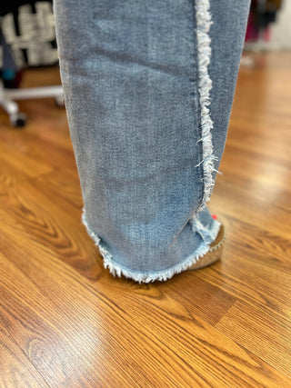 Judy Blue Retro Wide Leg Jeans - All About Me Boutique