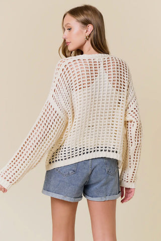 Crochet Cardigan - All About Me Boutique