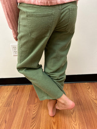 Vignette Girls Flannel Wide Leg Jeans - All About Me Boutique