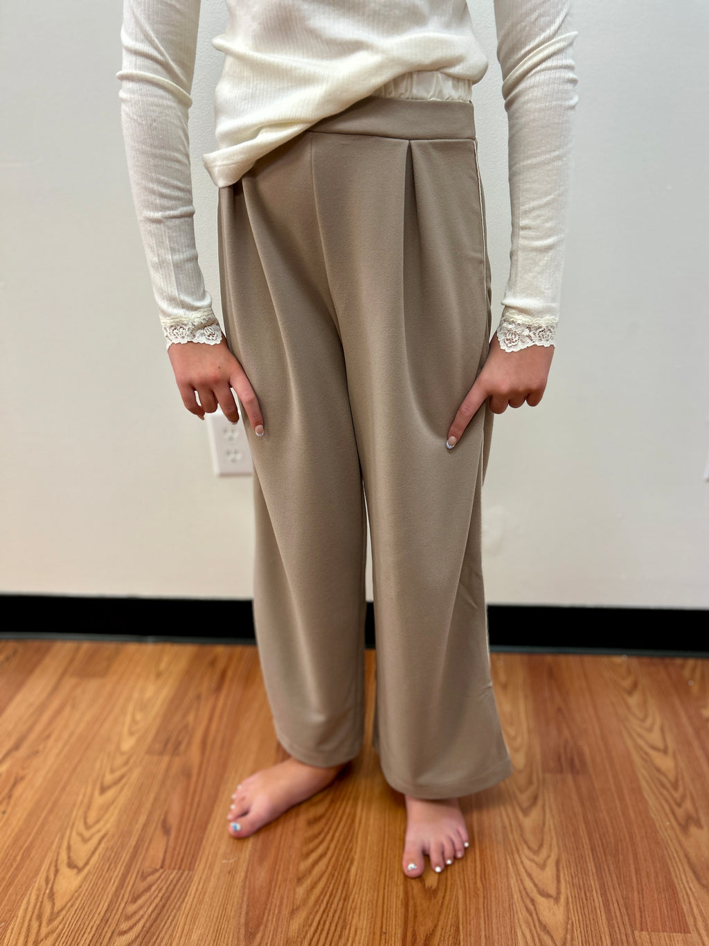 Mayoral Girls Double Waist Pant