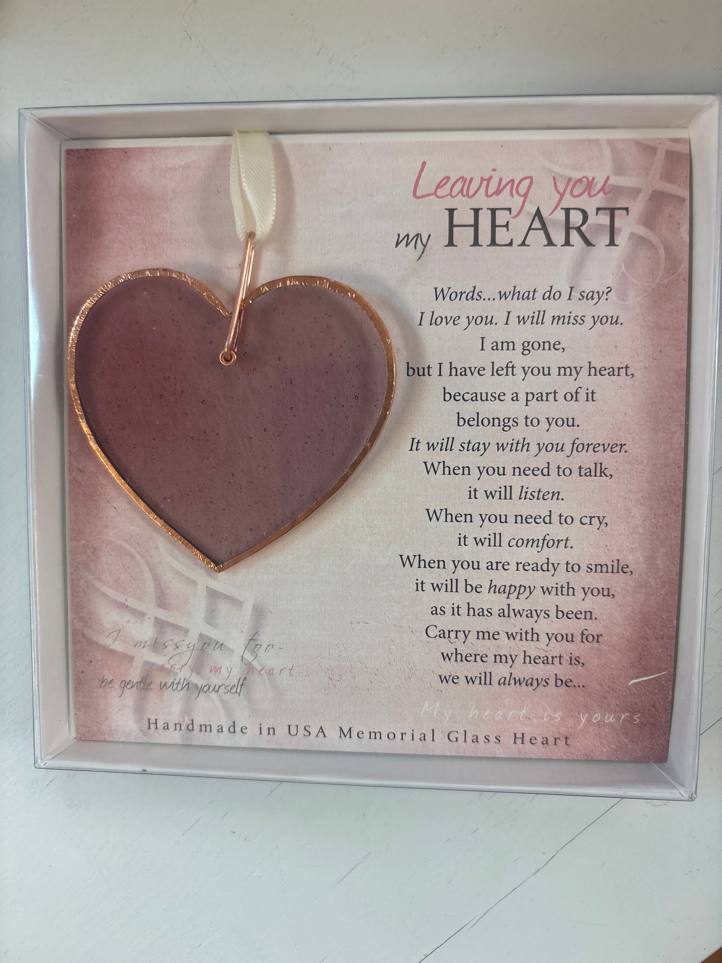 TGGC - Handmade Sympathy Gift with Sentiment