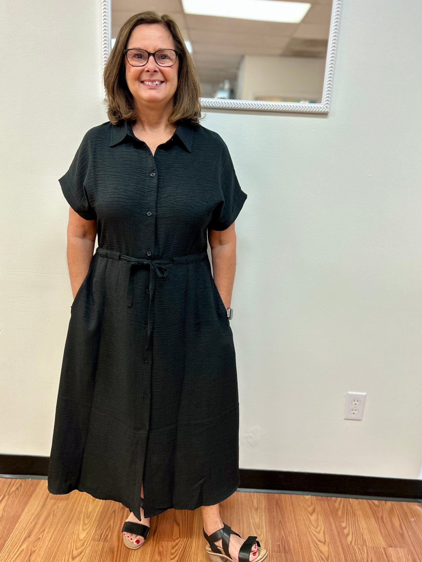 Sofia Drawstring Dress