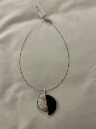 OJ - 2Tone Pendant Necklace - All About Me Boutique