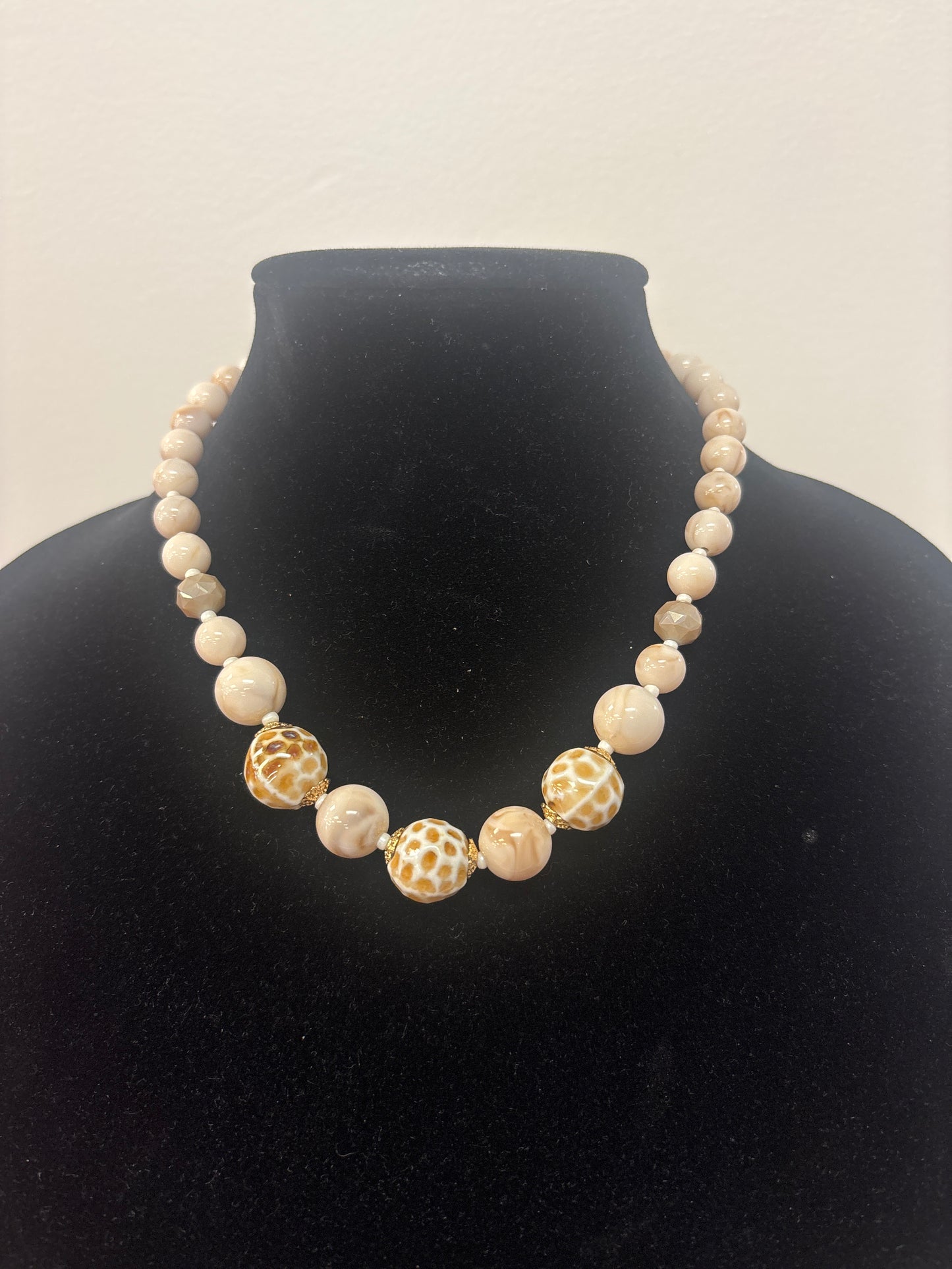 MK Earth Tones Beaded Necklaces