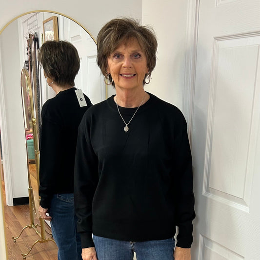 Ten Stories Up Sweater - Cozy Crew Neck