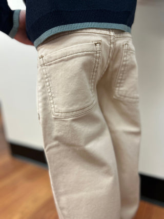 May Girls Marine Twill Pants - All About Me Boutique