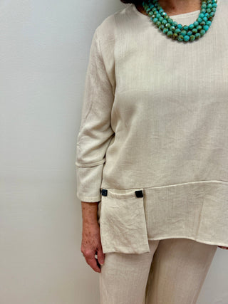Love My Linen Blouse - All About Me Boutique