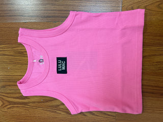 Lulu Mac Girls Pink Tank