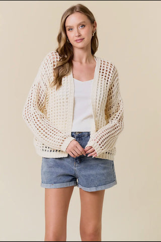 Crochet Cardigan - All About Me Boutique