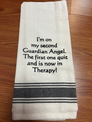 WH Snarky Sayings Kitchen Towels - Witty and Fun - All About Me Boutique