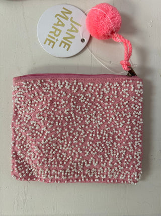 JM - Multi Colored Cowgirl Pattern Coin Purse - All About Me Boutique