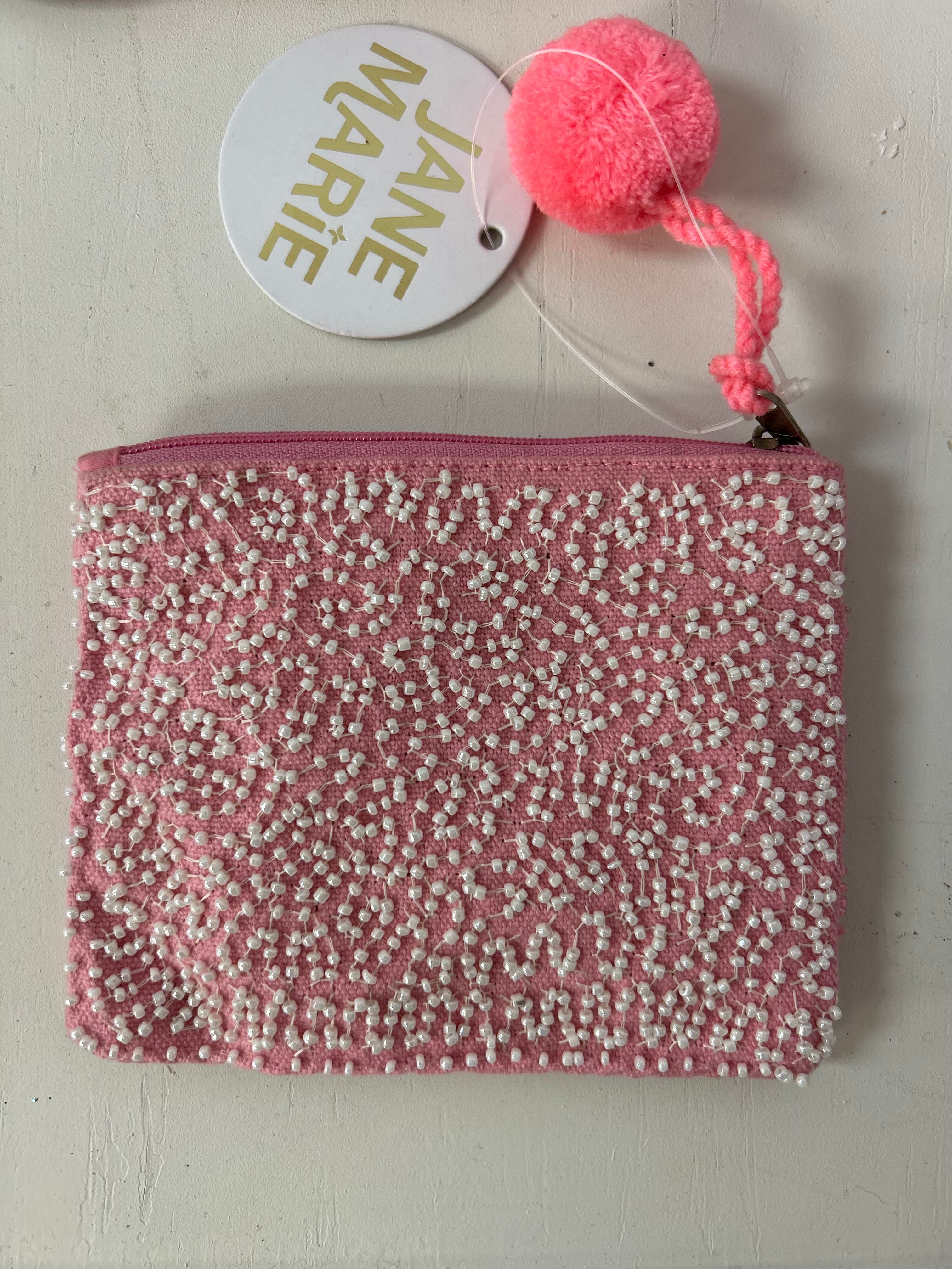 JM-Multi Colored Cowgirl Pattern Coin Purse