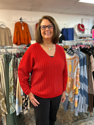 Hannah Lurex Sweater - All About Me Boutique