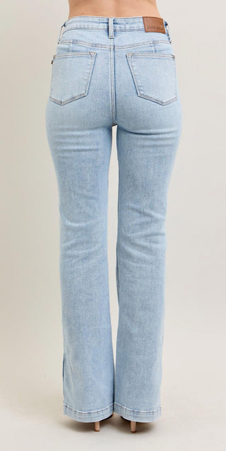 Judy Blue Vintage Wash Bootcut Jeans - Tummy Control - All About Me Boutique