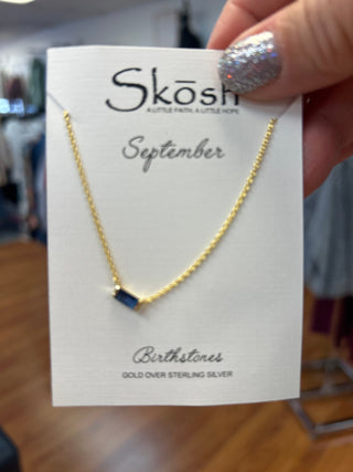 Birthstone Pendant Necklaces by Skosh - All About Me Boutique