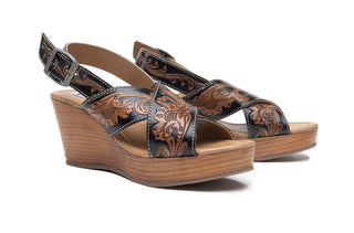 Flower Ridge Sandals by Myra - All About Me Boutique
