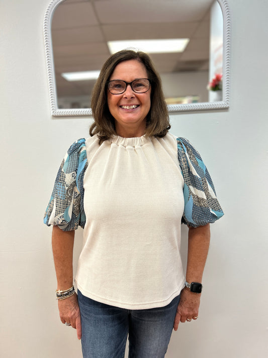 THML Chenille Blouse