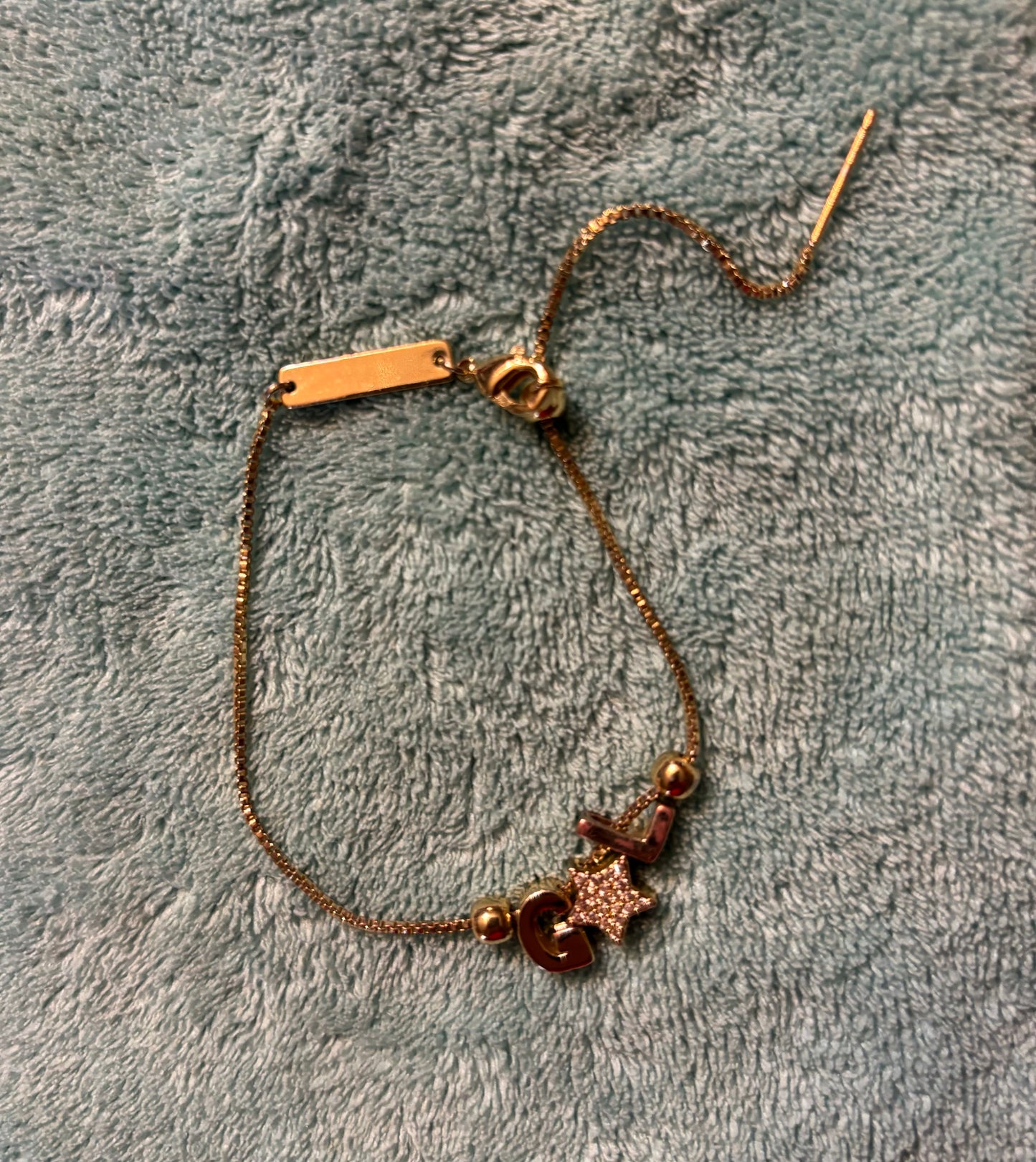 Michelle McDowell Sylvia Gold Bracelet - Customizable Chain