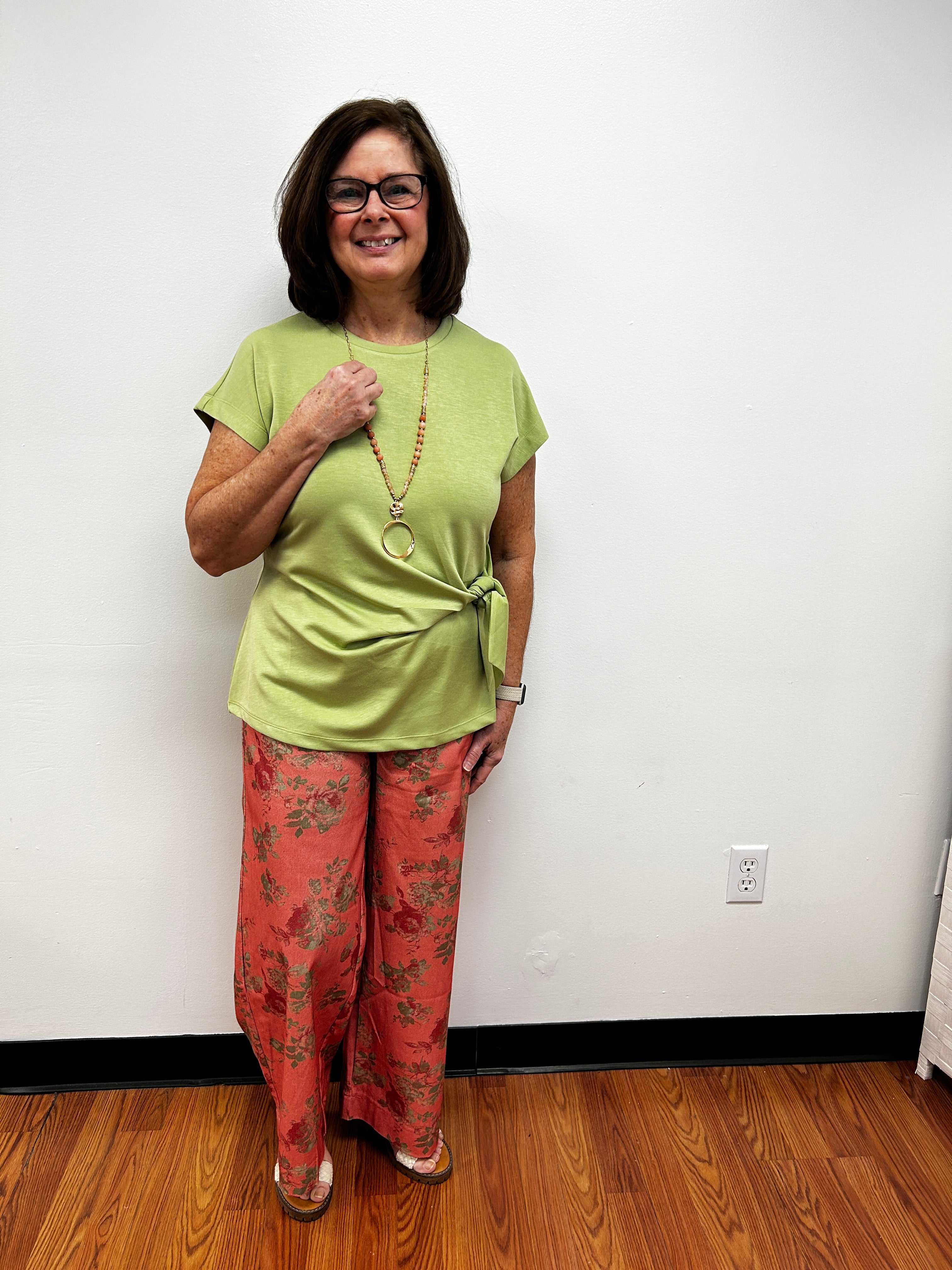 Floral Denim Jeans by Entro