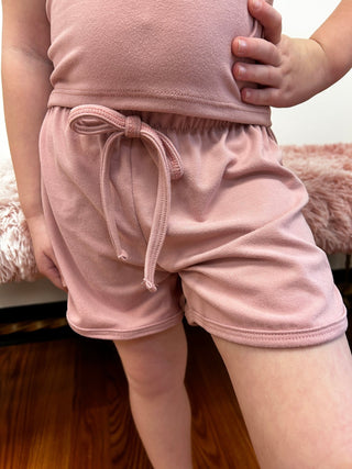 Girls Blush Shorts by Area Code 407 - All About Me Boutique