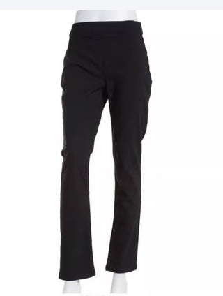 Joey Twill Pants by Erika - Straight Leg Pull On - All About Me Boutique