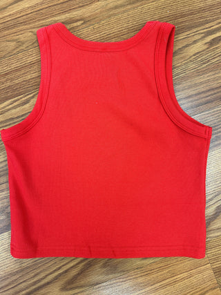 Lulu Mac Girls Red Tank