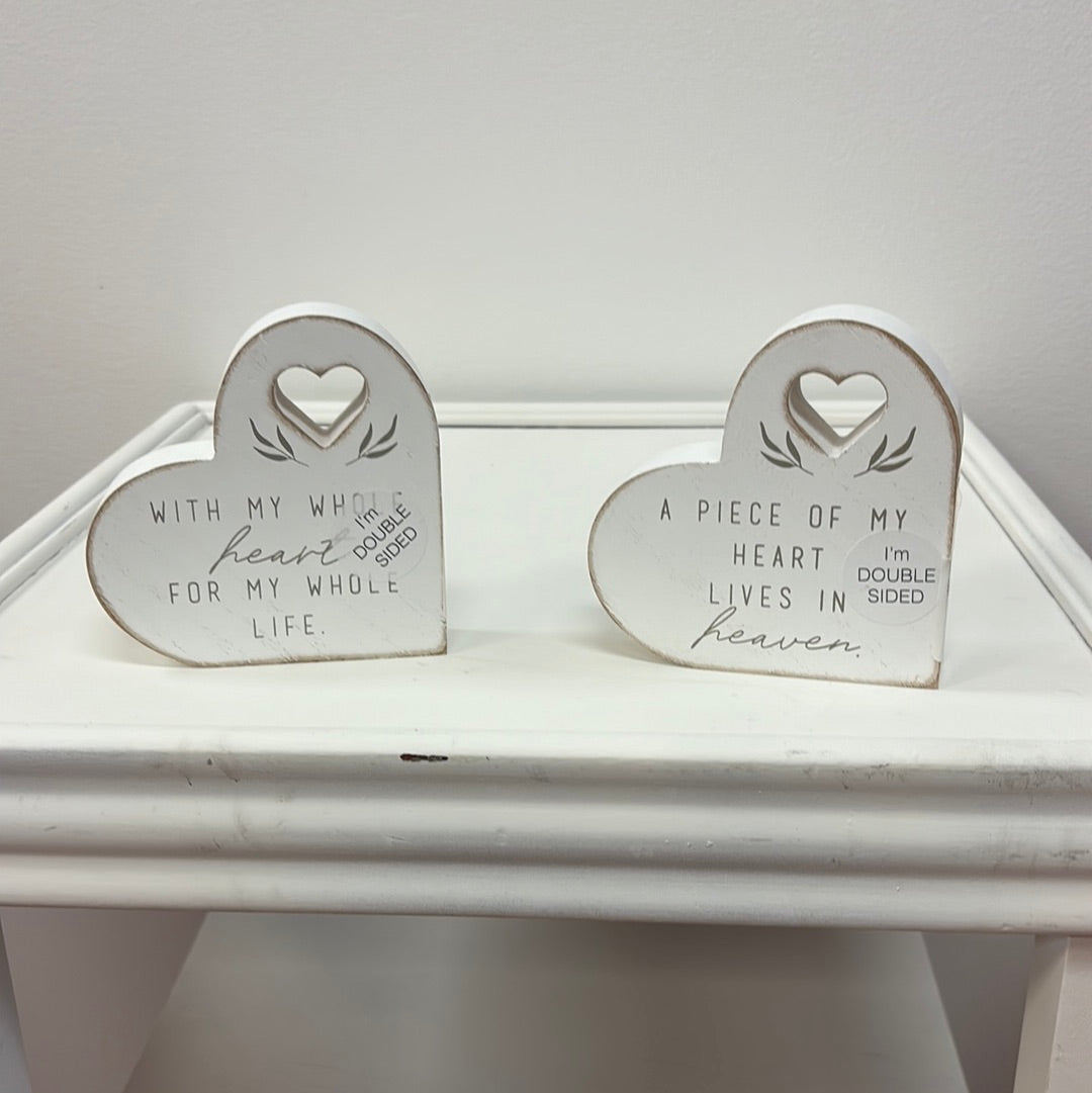 A&C Cutout Heart Sentiments