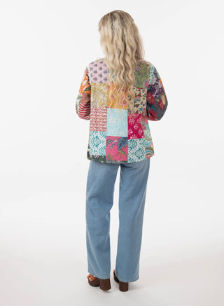 Quilted Patchwork Jacket by Ashley Taylor