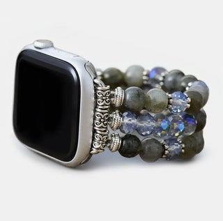 Agate Crystal Stretch Apple Watch Strap by Cape Diablo - All About Me Boutique