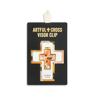 Dem - Artful Cross Visor Clip - All About Me Boutique