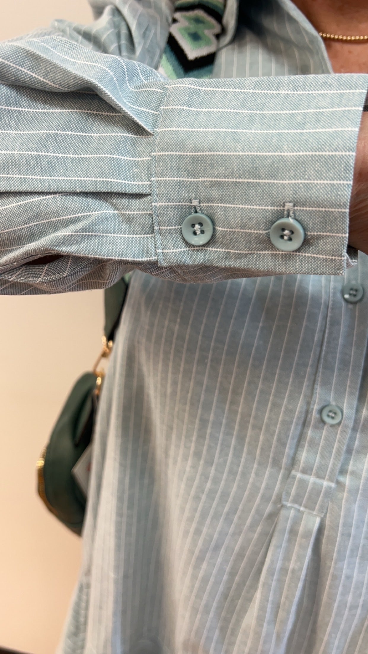 Allie Pinstripe Dress