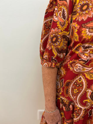 Pretty Paisley Dress - All About Me Boutique