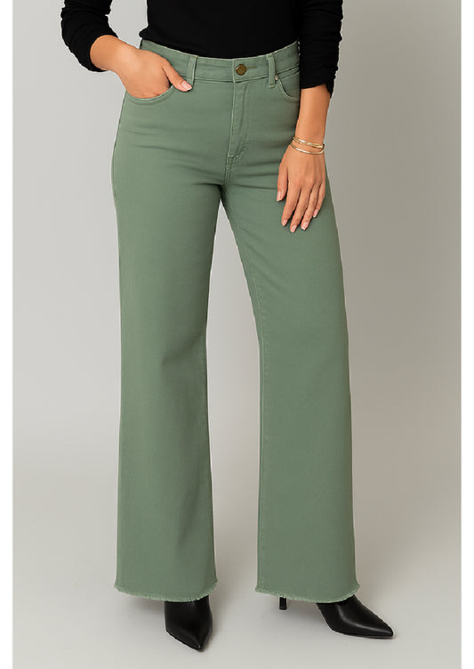 Heart of Pine Wide Leg Jeans