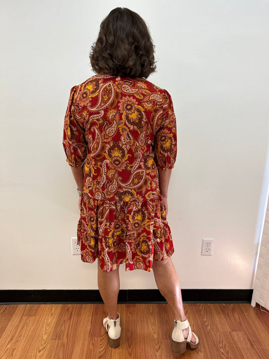 Pretty Paisley Dress
