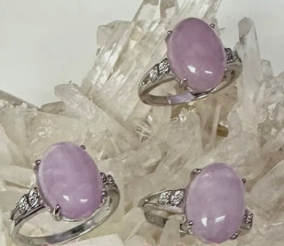 Natural Stone and Crystal Rings - All About Me Boutique