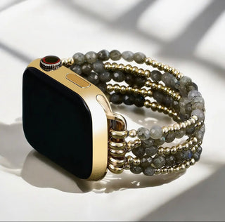 Labradorite Magic Stretch Apple Watch Strap by Cape Diablo - All About Me Boutique