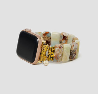 Amazonite Stretch Watchband by Cape Diablo - All About Me Boutique