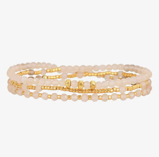 Champagne Radiance Multi - Style Bracelet/Necklace by Cape Diablo - All About Me Boutique